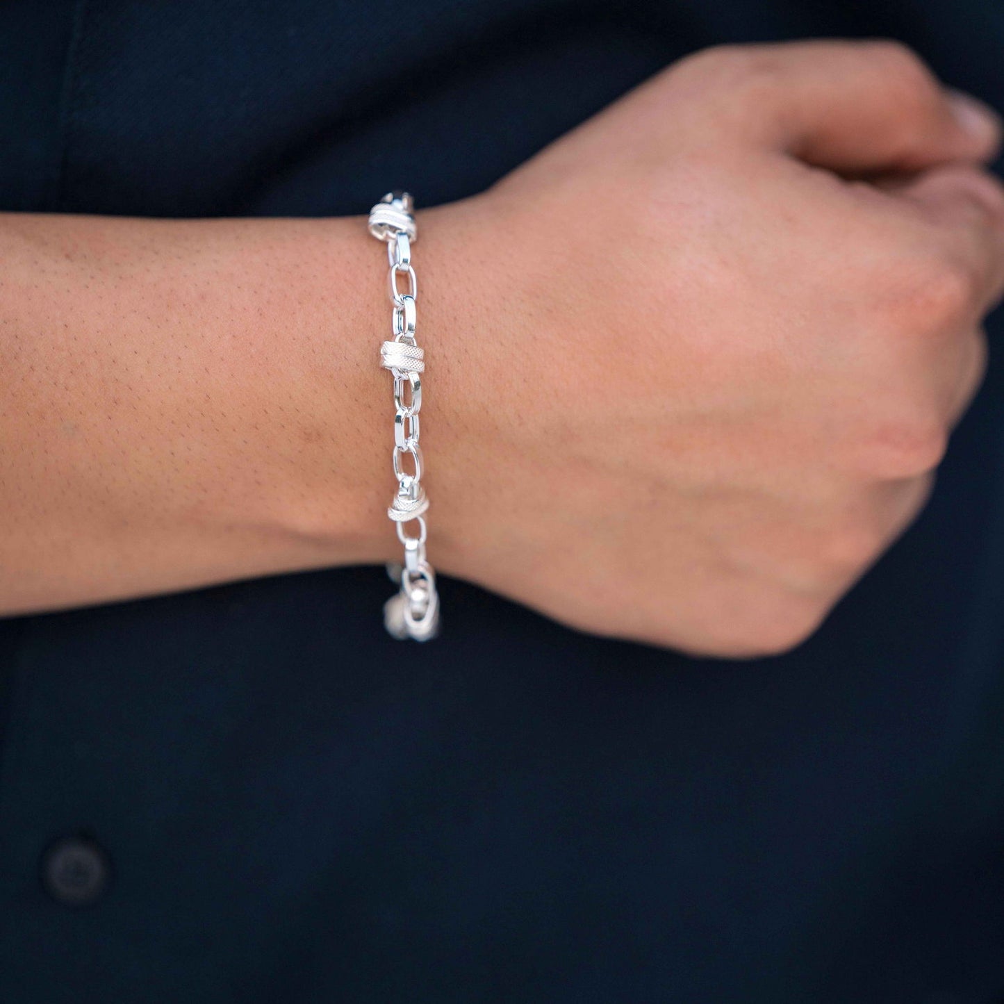 Silver celestials bracelet - Aayat