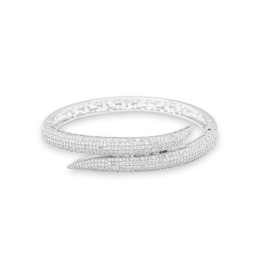 Snake Cuff  Silver Bracelet - Aayat