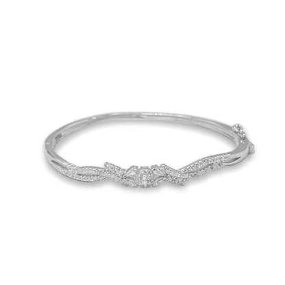 Sterling Silver Entangled Bracelet - Aayat